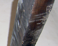 Wooden beams to be restored.