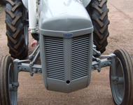 Vintage tractor fully restored.